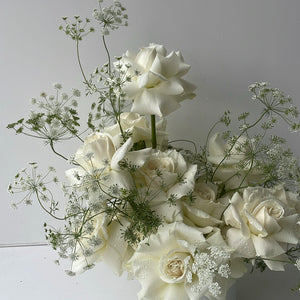 White and Green Arrangement